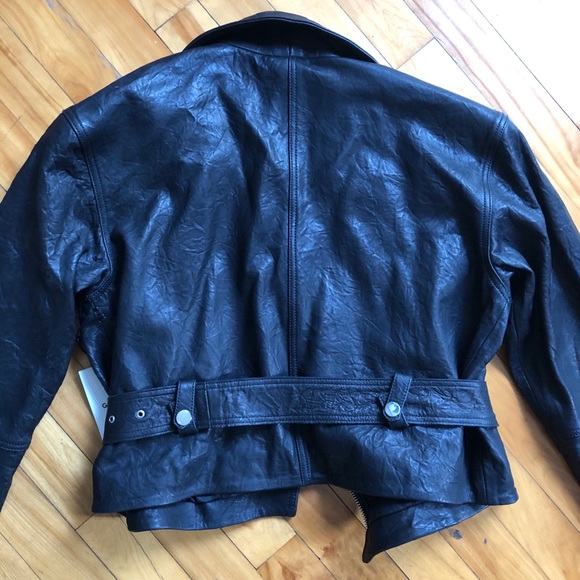 GRLFRND Charlie Leather Moto Jacket - Picture 3 of 6